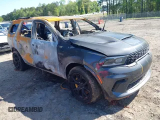 2024 Dodge Durango SRT 392 AlcHEMI with VIN 1C4SDJGJ8RC218913, listed as a IAAI auction lot 41995586 with Not provided miles and . Bid and sale history available at DreamBid. Image 1.