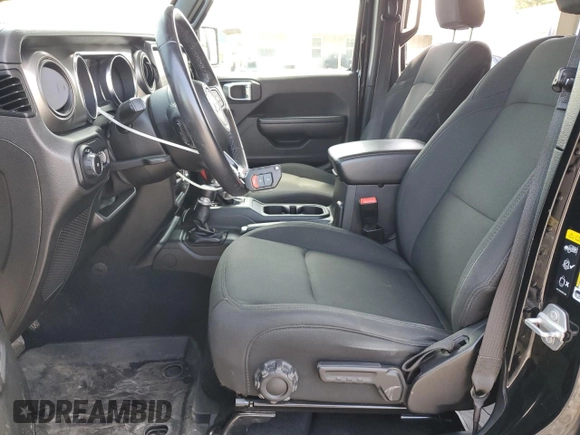 2021 Jeep Wrangler Unlimited Willys с VIN 1C4HJXDN1MW584099, выставлен на аукционе Copart как лот 56544645 с пробегом 81 143 миль миль и Списание • Salvage title. История ставок и продаж доступна на DreamBid. Изображение 7.