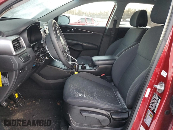 2016 Kia Sorento LX with VIN 5XYPGDA59GG142170, listed as a Copart auction lot 89199745 with 91,256 mi miles and Salvage Title. Bid and sale history available at carsss.com. Image 7.