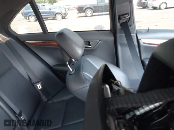 2011 Mercedes-Benz C 300 Sport with VIN WDDGF8BB1BR180376, listed as a IAAI auction lot 42669416 with Not provided miles and . Bid and sale history available at DreamBid. Image 8.