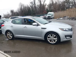 2013 Kia Optima EX with VIN 5XXGN4A78DG187706, listed as a IAAI auction lot 41424932 with 116,625 mi miles and . Bid and sale history available at DreamBid. Image 13.