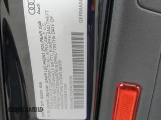 2023 Audi A5 Sportback Premium z VIN WAUABCF50PA026120, wystawiony jako Copart lot #48141855 z przebiegiem 38 272 mil mil oraz Szkoda całkowita • Salvage title. Historia ofert i sprzedaży dostępna na DreamBid. Obrazek 12.