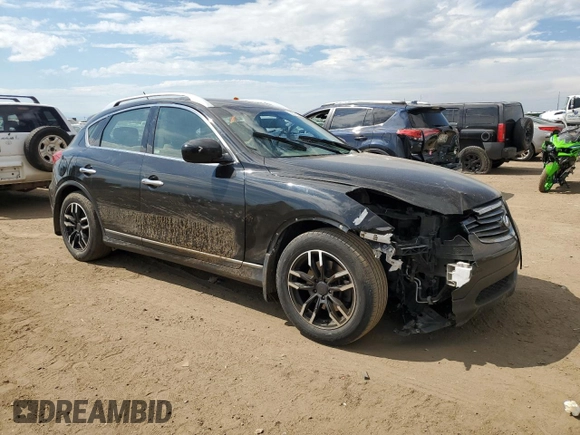 2008 Infiniti EX Journey with VIN JNKAJ09F68M352530, listed as a Copart auction lot 63513514 with 177,595 mi miles and Salvage Title. Bid and sale history available at carsss.com. Image 4.