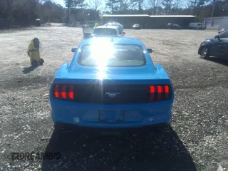 2023 Ford Mustang EcoBoost with VIN 1FA6P8TH5P5113600, listed as a IAAI auction lot 41600458 with 31,713 mi miles. Bid and sale history available at carsss.com. Image 16.