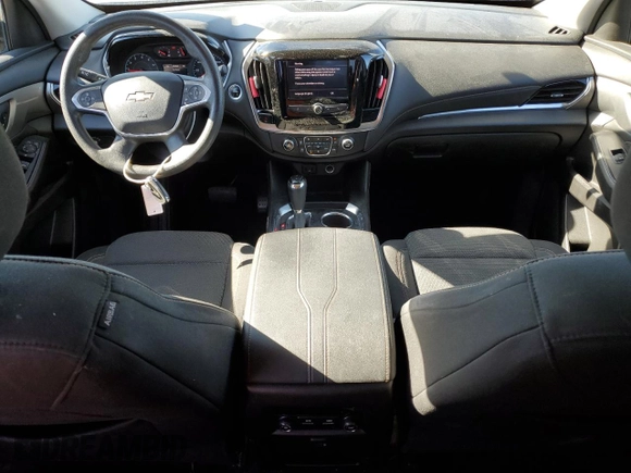 2020 Chevrolet Traverse LS with VIN 1GNERFKW1LJ142279, listed as a Copart auction lot 66882814 with 91,958 mi miles and Salvage Title. Bid and sale history available at carsss.com. Image 8.
