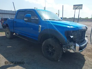 2021 Ford F-250 XL with VIN 1FT7W2BN4MEC17707, listed as a IAAI auction lot 42308073 with 150,046 mi miles and . Bid and sale history available at DreamBid. Image 1.
