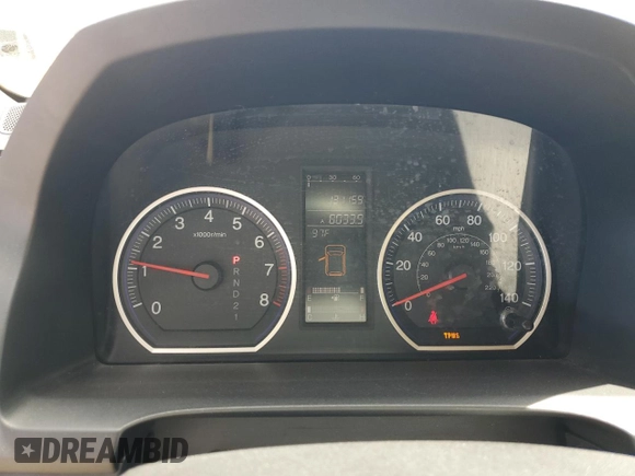 2009 Honda CR-V EX with VIN 3CZRE38599G702945, listed as a Copart auction lot 53879625 with 131,159 mi miles and Non Repairable. Bid and sale history available at carsss.com. Image 9.