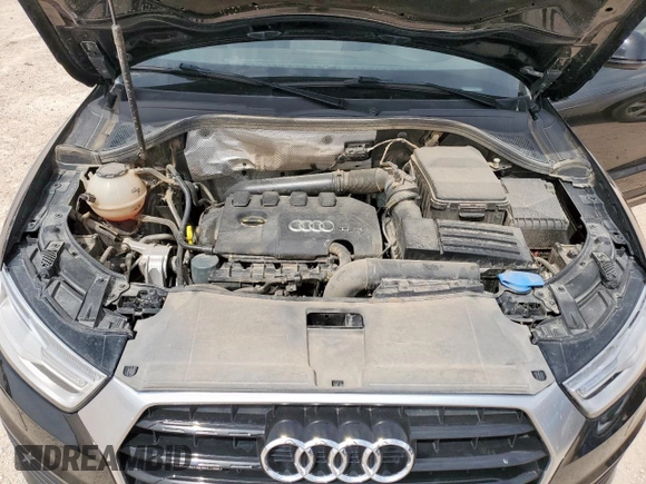 2018 Audi Q3 Premium with VIN WA1ECCFS7JR008837, listed as a Copart auction lot 56244185 with 90,846 mi miles and Salvage title. Bid and sale history available at DreamBid. Image 12.