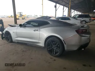 2017 Chevrolet Camaro 2SS with VIN 1G1FH1R74H0161707, listed as a Copart auction lot 55704415 with 56,397 mi miles and Salvage title. Bid and sale history available at DreamBid. Image 2.