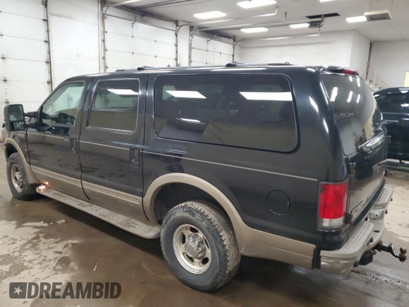 2000 Ford Excursion Limited with VIN 1FMNU43S1YEE15529, listed as a Copart auction lot 81999954 with 197,353 mi miles and Clean title. Bid and sale history available at DreamBid. Image 2.