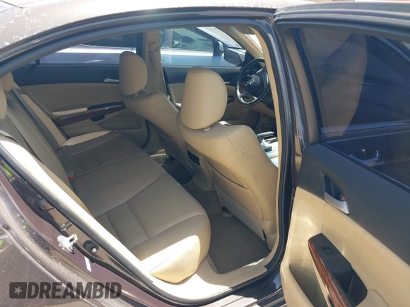 2011 Honda Accord EX-L with VIN 1HGCP3F8XBA030192, listed as a IAAI auction lot 42847430 with Not provided miles and . Bid and sale history available at DreamBid. Image 8.