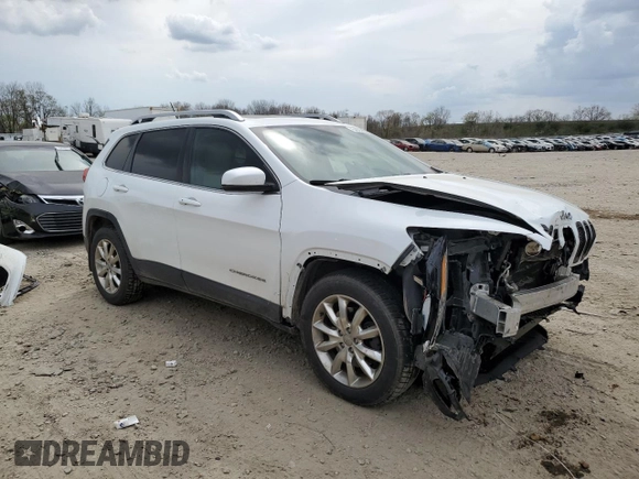 2015 Jeep Cherokee Limited z VIN 1C4PJMDS3FW511528, wystawiony jako Copart lot #54395845 z przebiegiem 167 643 mil mil oraz Czysty tytuł • Clean title. Historia ofert i sprzedaży dostępna na DreamBid. Obrazek 4.