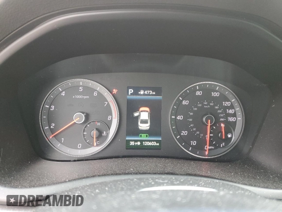 2018 Hyundai Sonata Limited with VIN 5NPE34AFXJH597363, listed as a Copart auction lot 44265065 with 120,603 mi miles and Salvage Title. Bid and sale history available at DreamBid. Image 9.