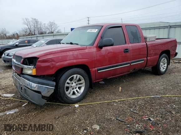 2005 Chevrolet Silverado 1500 LS with VIN 2GCEC19T551393165, listed as a Copart auction lot 51863175 with 280,152 mi miles and Salvage Title. Bid and sale history available at DreamBid. Image 1.