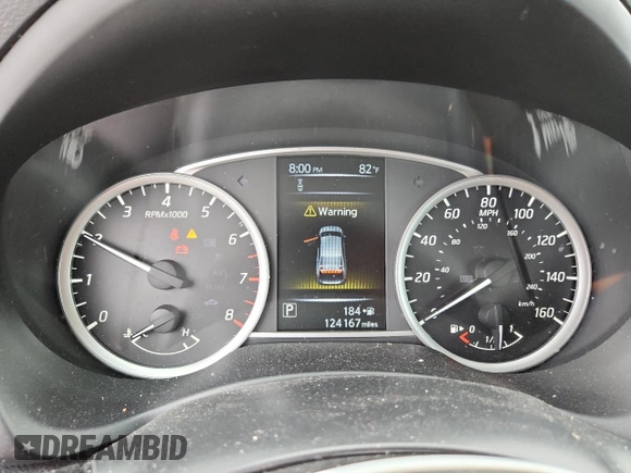 2018 Nissan Sentra SV with VIN 3N1AB7AP6JL622015, listed as a Copart auction lot 61285935 with 124,167 mi miles and Salvage title. Bid and sale history available at DreamBid. Image 9.