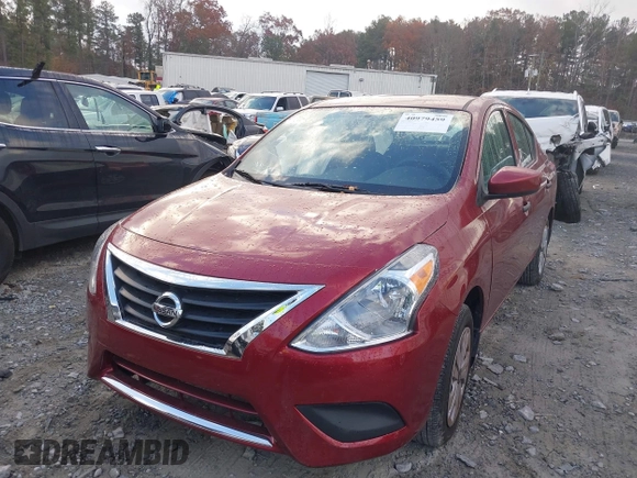 2018 Nissan Versa Sedan SV with VIN 3N1CN7AP1JL862718, listed as a IAAI auction lot 40979459 with 118,123 mi miles. Bid and sale history available at carsss.com. Image 2.