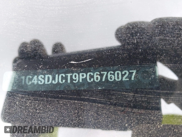 2023 Dodge Durango R/T Plus with VIN 1C4SDJCT9PC676027, listed as a IAAI auction lot 42362082 with Not provided miles and . Bid and sale history available at DreamBid. Image 9.