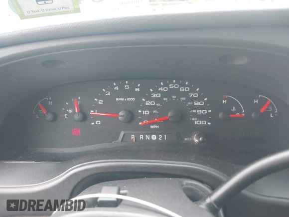 2007 Ford Econoline Cargo Commercial with VIN 1FTNE24W87DB00058, listed as a IAAI auction lot 42342560 with 283,309 mi miles and . Bid and sale history available at DreamBid. Image 7.