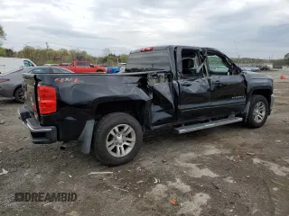2018 Chevrolet Silverado 1500 LT with VIN 1GCVKREC0JZ185655, listed as a Copart auction lot 53032115 with 44,621 mi miles and Salvage Title. Bid and sale history available at DreamBid. Image 3.