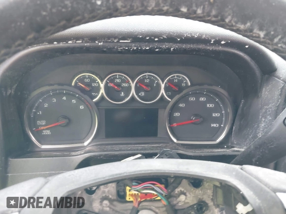 2020 Chevrolet Silverado 1500 LT Trail Boss with VIN 3GCPYFEDXLG418538, listed as a IAAI auction lot 41691019 with 1 mi miles. Bid and sale history available at carsss.com. Image 7.