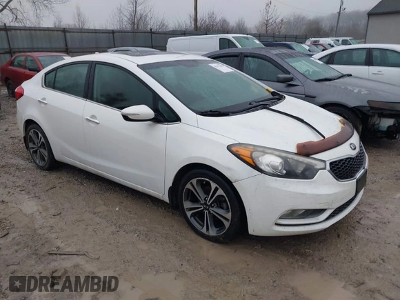 2015 Kia Forte EX with VIN KNAFZ4A86F5300520, listed as a IAAI auction lot 41473046 with 214,971 mi miles. Bid and sale history available at carsss.com. Image 1.