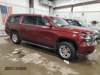 2016 Chevrolet Suburban LS with VIN 1GNSKGKC9GR186153, listed as a Copart auction lot 84402854 with 0 mi miles and Non Repairable. Bid and sale history available at carsss.com. Image 4.