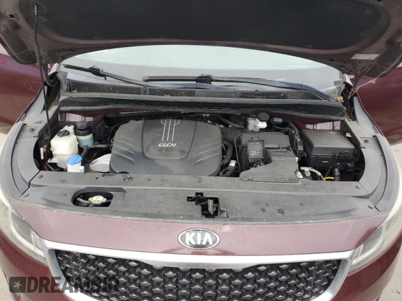 2016 Kia Sedona LX with VIN KNDMB5C17G6088744, listed as a Copart auction lot 43519815 with 130,727 mi miles and Clean Title. Bid and sale history available at carsss.com. Image 11.