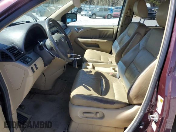 2010 Honda Odyssey EX-L with VIN 5FNRL3H6XAB082296, listed as a Copart auction lot 46933825 with 196,541 mi miles and Salvage Title. Bid and sale history available at carsss.com. Image 7.