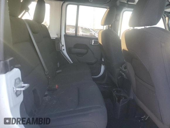 2021 Jeep Wrangler Unlimited Willys with VIN 1C4HJXDN9MW831580, listed as a Copart auction lot 87235714 with 42,442 mi miles and Non Repairable. Bid and sale history available at DreamBid. Image 11.
