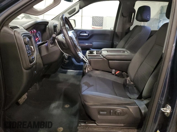 2021 Chevrolet Silverado 1500 RST with VIN 1GCUYEED8MZ416365, listed as a Copart auction lot 89321665 with 63,032 mi miles and Salvage Title. Bid and sale history available at DreamBid. Image 7.