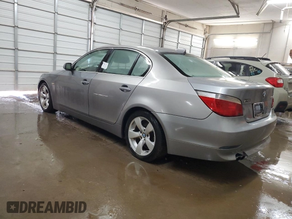 2005 BMW 5 Series 530i with VIN WBANA73565CR58629, listed as a Copart auction lot 75048804 with Not Provided miles and Non Repairable. Bid and sale history available at DreamBid. Image 2.