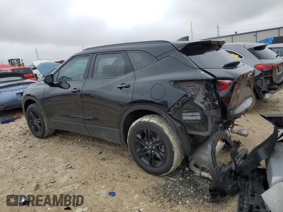 2021 Chevrolet Blazer LT with VIN 3GNKBCRS2MS537032, listed as a Copart auction lot 44575905 with 73,873 mi miles and Salvage title. Bid and sale history available at DreamBid. Image 2.