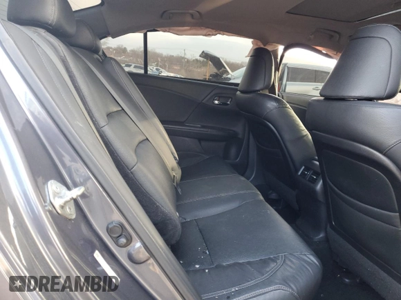 2013 Honda Accord Sdn EX-L with VIN 1HGCR2F82DA175654, listed as a Copart auction lot 50581295 with Not Provided miles and Salvage Title. Bid and sale history available at carsss.com. Image 10.