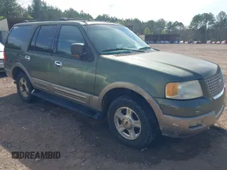 2003 Ford Expedition Eddie Bauer with VIN 1FMEU17LX3LA04393, listed as a IAAI auction lot 41833981 with 1 mi miles. Bid and sale history available at carsss.com. Image 1.