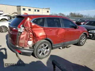 2018 Honda CR-V EX-L with VIN 2HKRW1H88JH501082, listed as a Copart auction lot 47053575 with 128,493 mi miles and Clean Title. Bid and sale history available at DreamBid. Image 3.