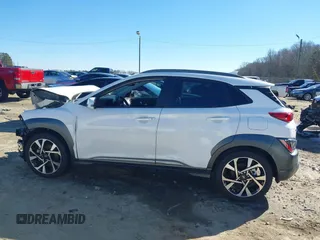 2023 Hyundai Kona Limited with VIN KM8K53A35PU044708, listed as a IAAI auction lot 41287608 with 17,074 mi miles. Bid and sale history available at carsss.com. Image 15.