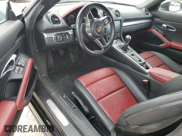 2017 Porsche 718 Boxster z VIN WP0CA2A85HS221345, wystawiony jako Copart lot #79290894 z przebiegiem Nie podano mil oraz Szkoda całkowita • Salvage title. Historia ofert i sprzedaży dostępna na DreamBid. Obrazek 8.