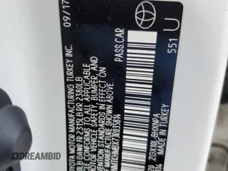 2018 Toyota C-HR XLE z VIN NMTKHMBX7JR035814, wystawiony jako Copart lot #56830125 z przebiegiem 106 843 mil mil oraz Czysty tytuł • Clean title. Historia ofert i sprzedaży dostępna na DreamBid. Obrazek 12.