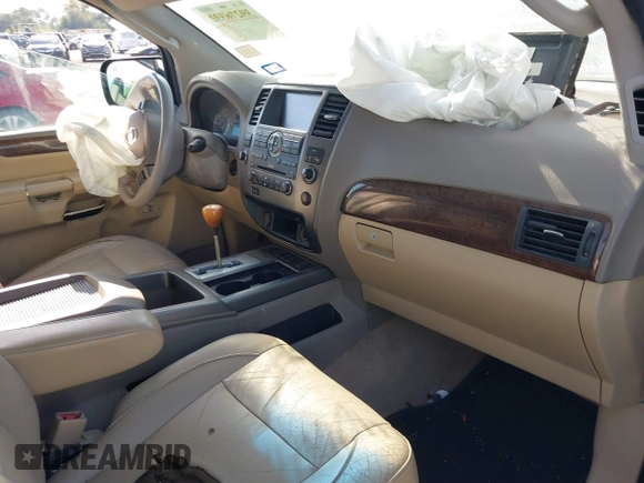 2011 Nissan Armada SV with VIN 5N1BA0ND4BN614438, listed as a IAAI auction lot 40604183 with 150,063 mi miles and . Bid and sale history available at DreamBid. Image 5.