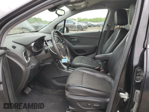 2020 Chevrolet Trax LT z VIN 3GNCJLSB2LL130256, wystawiony jako Copart lot #57955765 z przebiegiem 35 172 mil mil oraz Nie do naprawy • Non repairable. Historia ofert i sprzedaży dostępna na DreamBid. Obrazek 7.