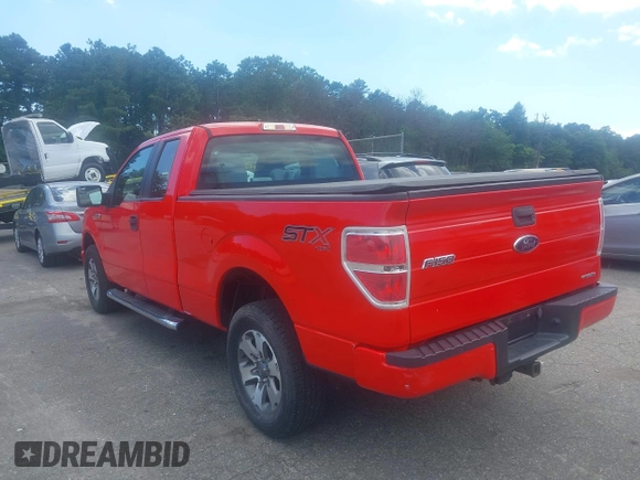 2014 Ford F-150 XL with VIN 1FTEX1EM2EFB48870, listed as a IAAI auction lot 42798560 with 78,191 mi miles and . Bid and sale history available at DreamBid. Image 3.