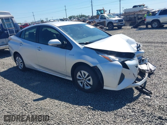2017 Toyota Prius Two with VIN JTDKBRFU7H3574039, listed as a IAAI auction lot 42410071 with 101,080 mi miles and . Bid and sale history available at DreamBid. Image 1.