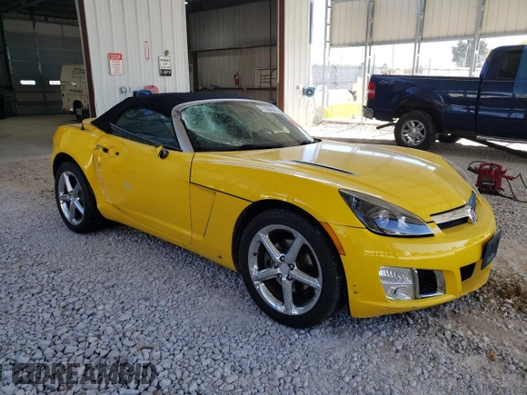 2008 Saturn Sky Red Line z VIN 1G8MF35XX8Y120130, wystawiony jako Copart lot #77553434 z przebiegiem 110 716 mil mil oraz Tytuł czysty. Historia ofert i sprzedaży dostępna na DreamBid. Obrazek 4.