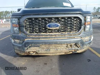 2023 Ford F-150 XL with VIN 1FTFW1E57PFA54258, listed as a IAAI auction lot 41701829 with 40,544 mi miles. Bid and sale history available at carsss.com. Image 6.