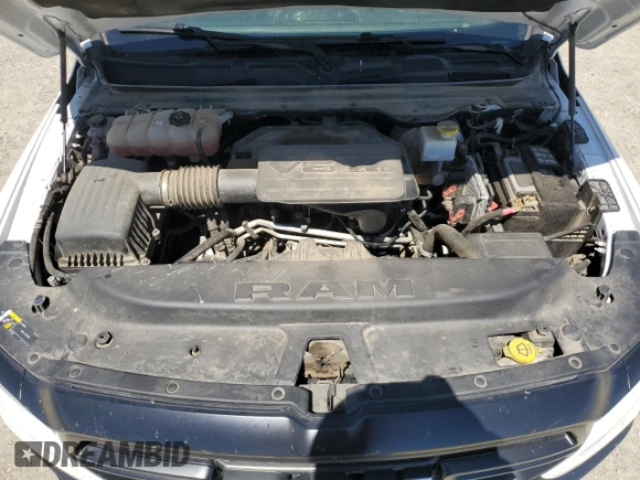 2021 Ram 1500 Tradesman z VIN 1C6RRFCG4MN697360, wystawiony jako Copart lot #59112125 z przebiegiem 97 327 mil mil oraz Czysty tytuł • Clean title. Historia ofert i sprzedaży dostępna na DreamBid. Obrazek 11.