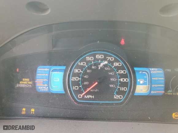 2010 Ford Fusion Hybrid with VIN 3FADP0L37AR402978, listed as a Copart auction lot 48040915 with 249,984 mi miles and Salvage Title. Bid and sale history available at carsss.com. Image 9.