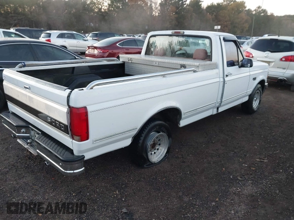 1995 Ford F-150 with VIN 2FTEF15N5SCA07150, listed as a IAAI auction lot 41001619 with 182,542 mi miles. Bid and sale history available at carsss.com. Image 4.