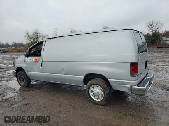 2009 Ford Econoline Cargo Commercial with VIN 1FTNE14W69DA78011, listed as a Copart auction lot 52593765 with 29,787 mi miles and Salvage Title. Bid and sale history available at DreamBid. Image 2.