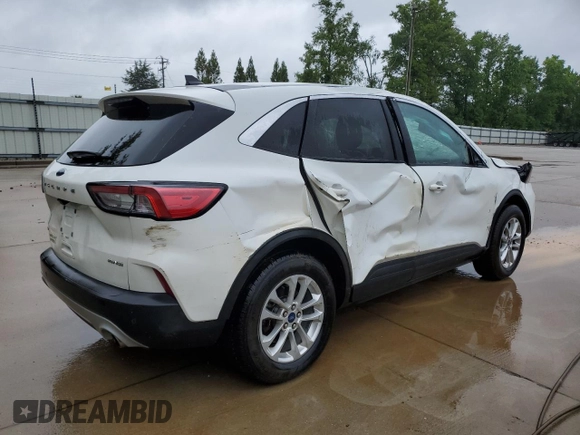 2022 Ford Escape SE with VIN 1FMCU9G68NUA60569, listed as a Copart auction lot 58168925 with 120,281 mi miles and Non repairable. Bid and sale history available at DreamBid. Image 3.