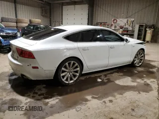 2013 Audi A7 3.0 Premium Plus with VIN WAUYGAFC4DN059886, listed as a Copart auction lot 47807485 with 164,789 mi miles and Salvage Title. Bid and sale history available at carsss.com. Image 3.